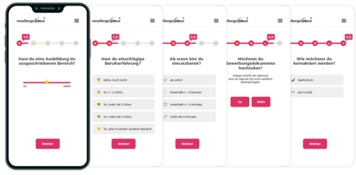 Wir sind die erste regionale Jobbörse mit integriertem Bewerbungsfunnel