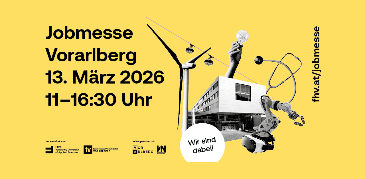 Jobmesse FHV 2026 in Dornbirn – vorarlbergerjobs.at dabei